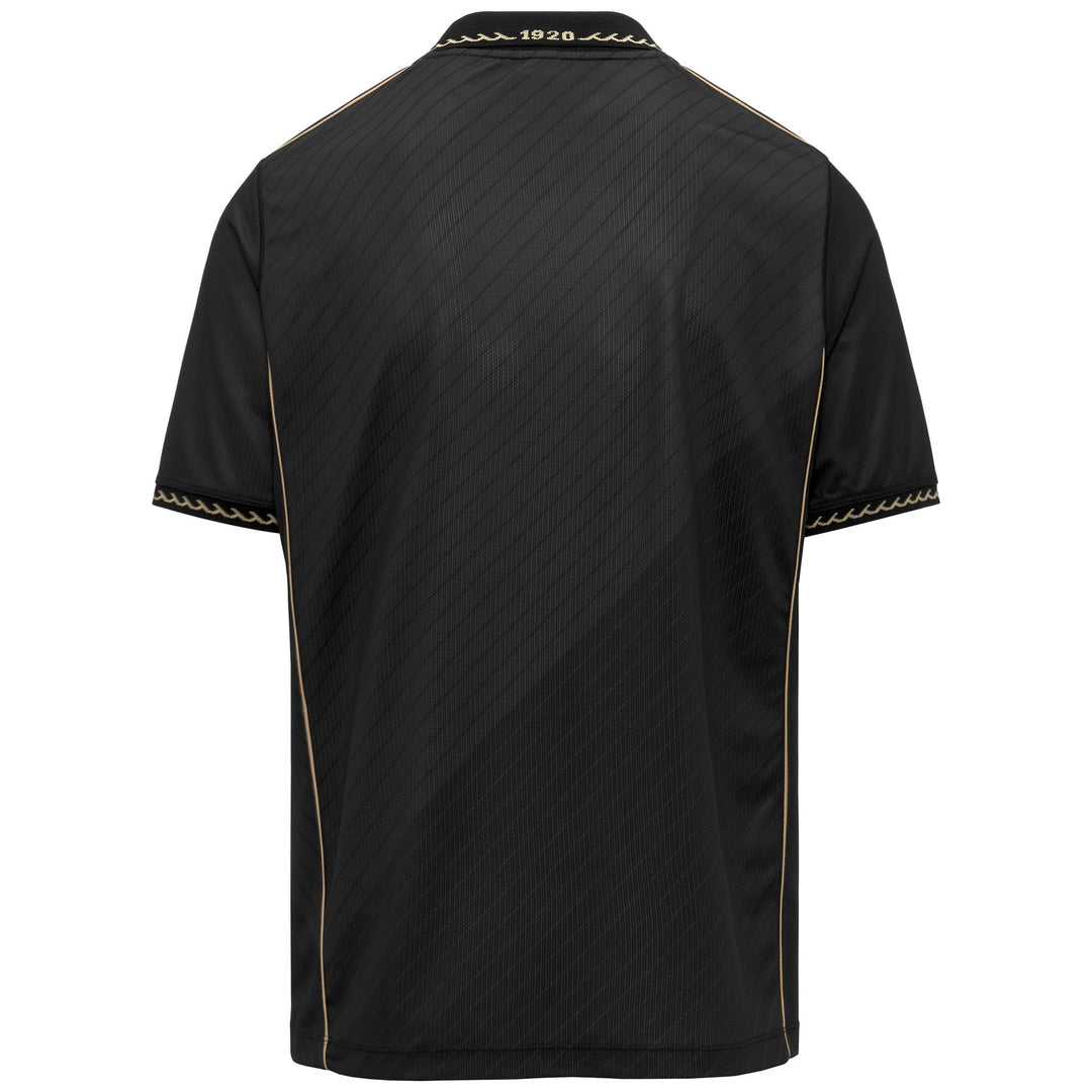 Black Men's Jagiellonia Bialystok Football Shirt in Recycled Fabric main