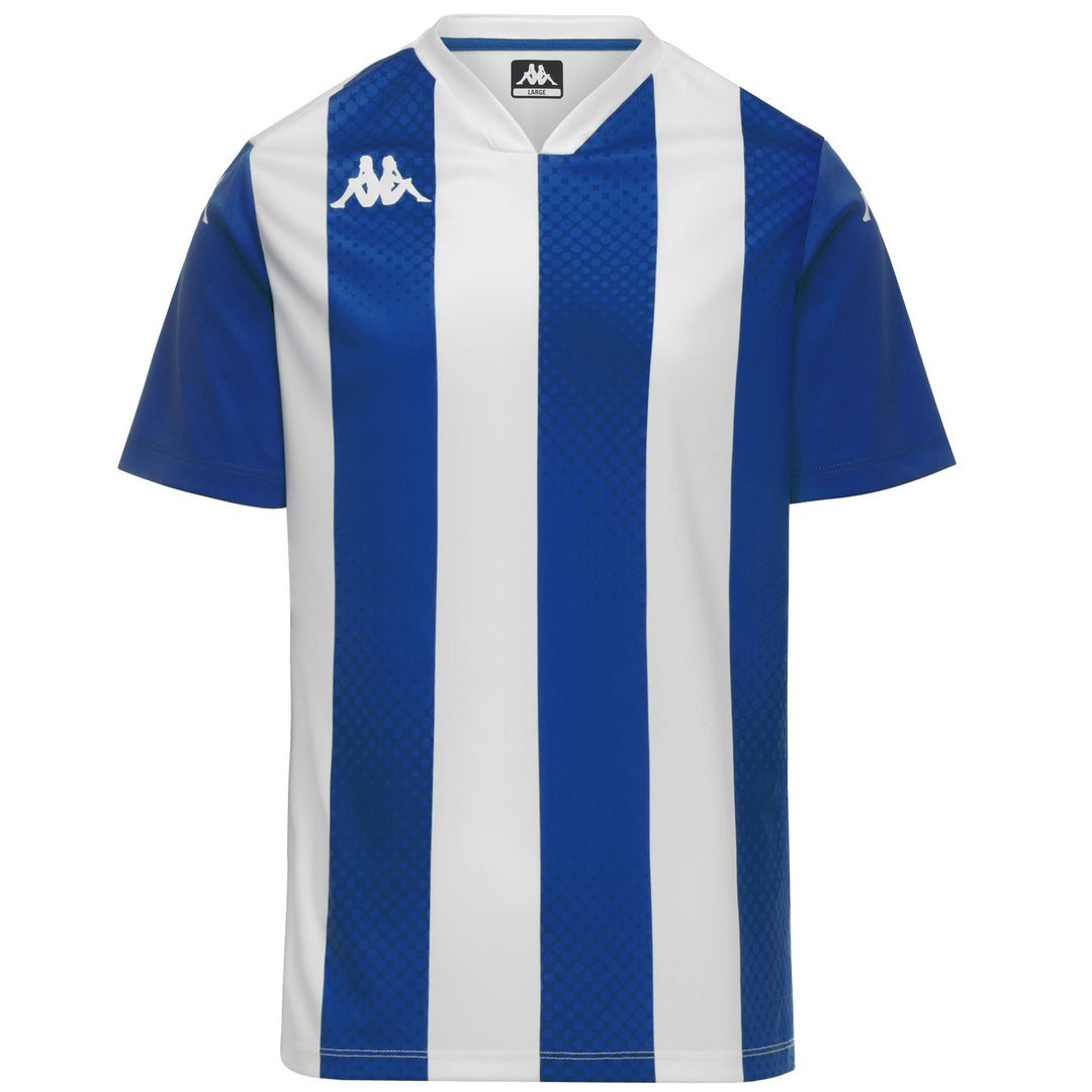 Grey Men's Slim Fit Soccer Shirt with Printed Stripes 01