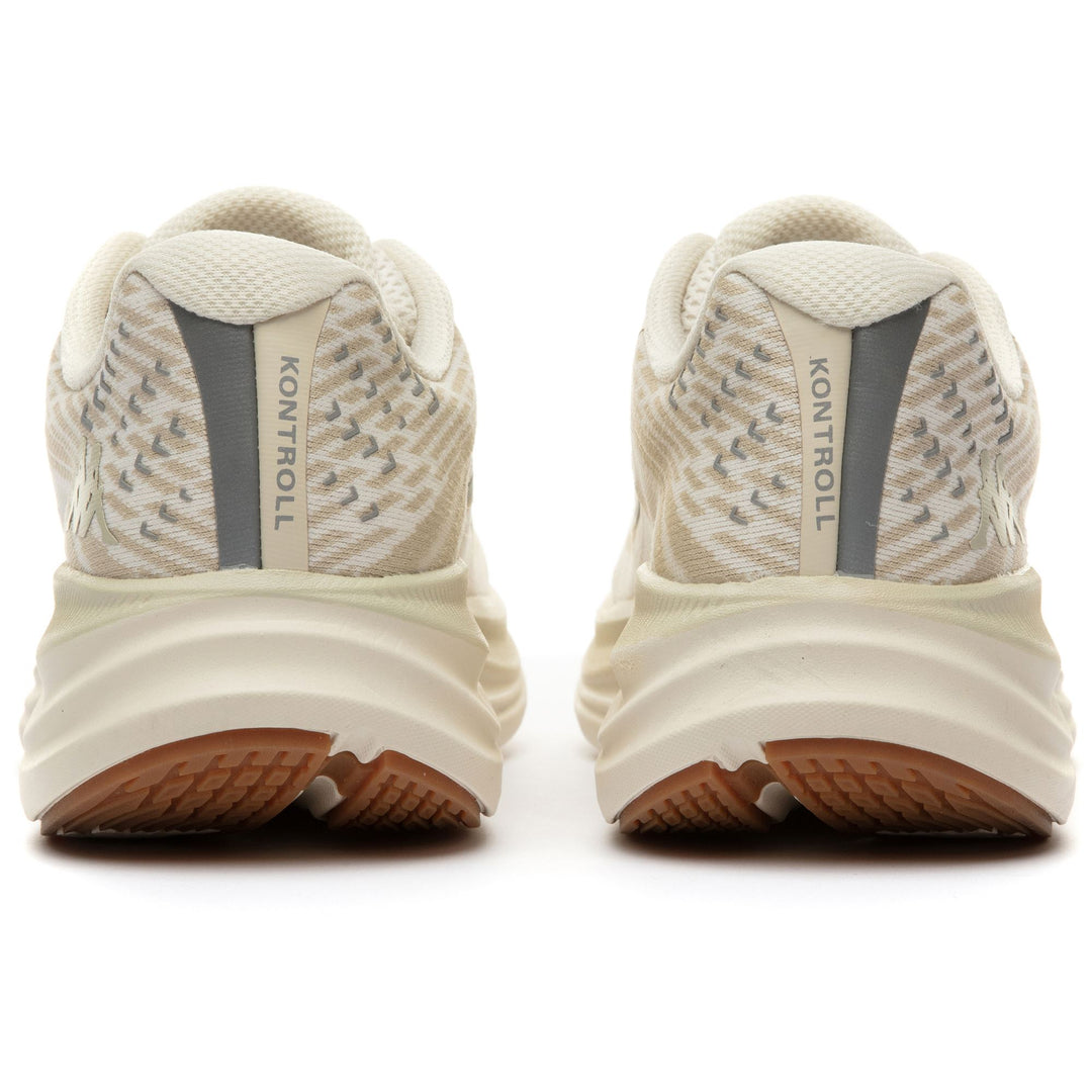 Beige Unisex Low Cut Running Shoes with Rubber Outsole main