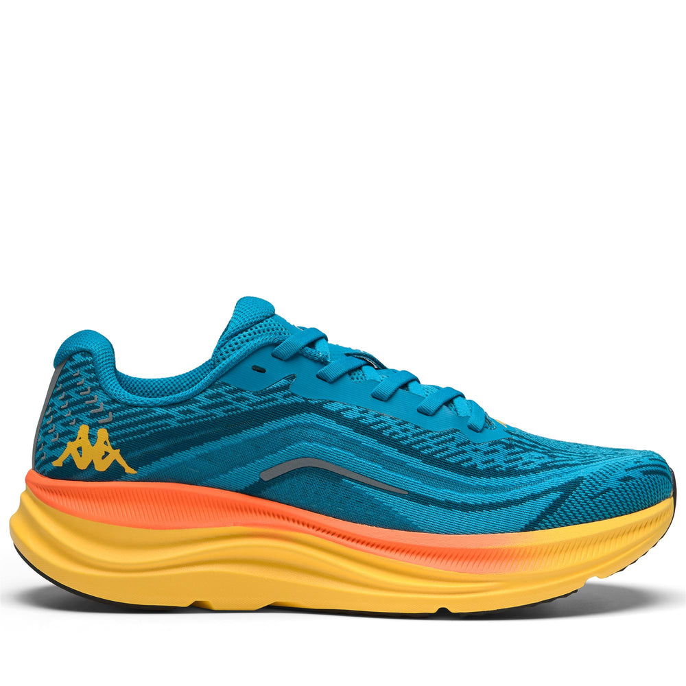 KONTROLL 2 - Sport Shoes - Low Cut - Unisex - Turquoise-Yellow Chrome 02