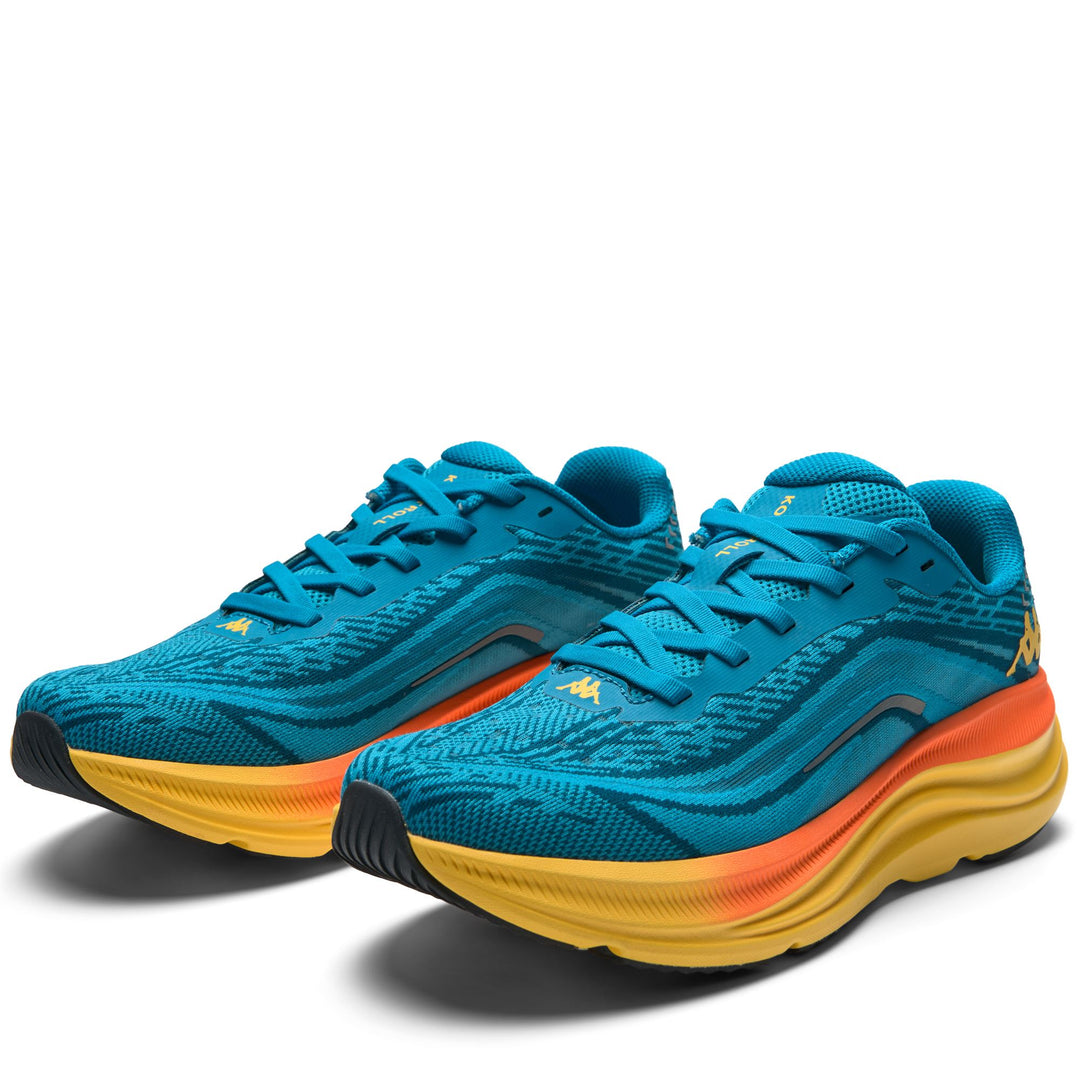 KONTROLL 2 - Sport Shoes - Low Cut - Unisex - Turquoise-Yellow Chrome 01