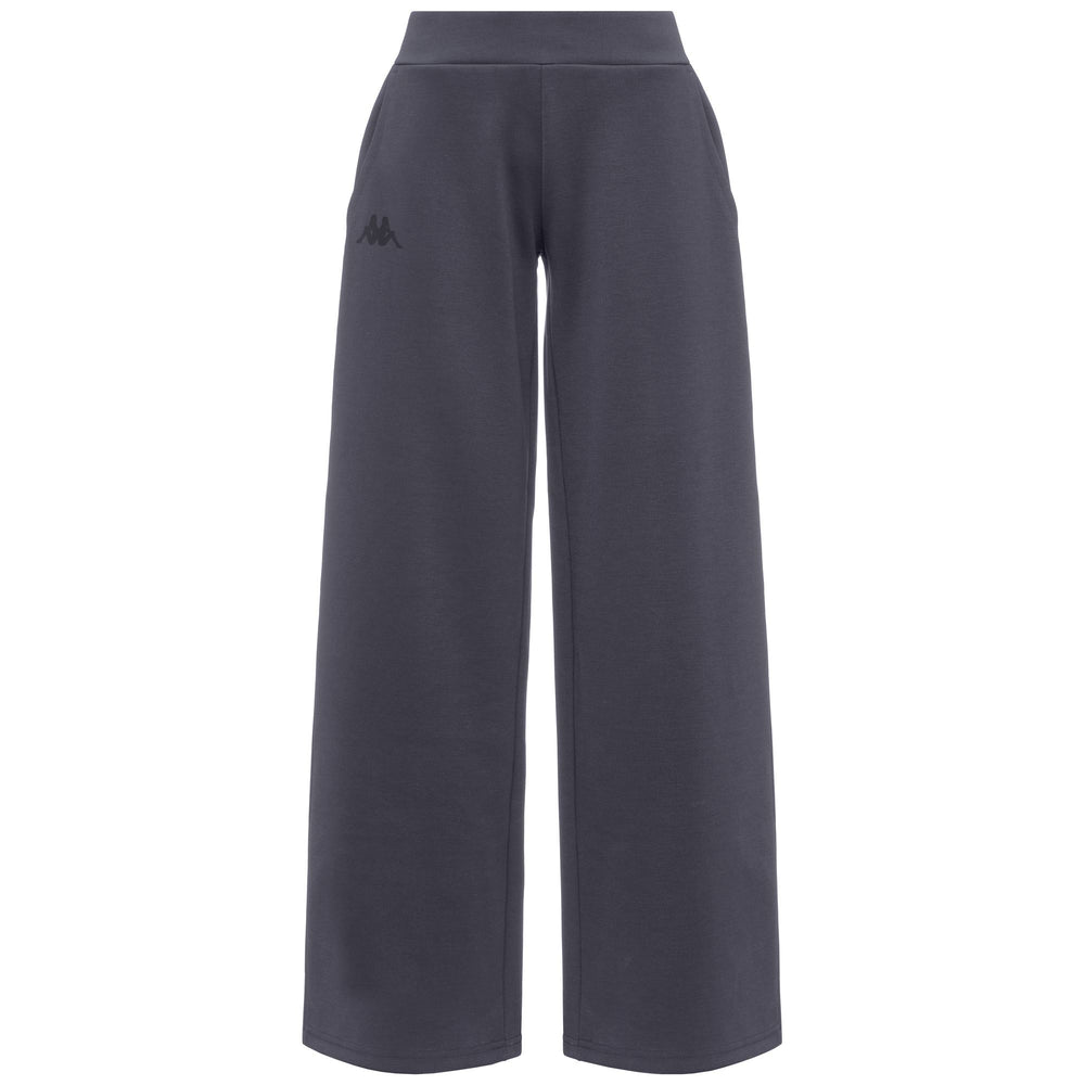 Grey Women's Regular Fit Sports Trousers in Interlock Fabric 02