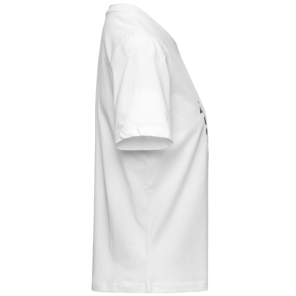 T-shirt de sport blanc pour femme, coupe classique 02