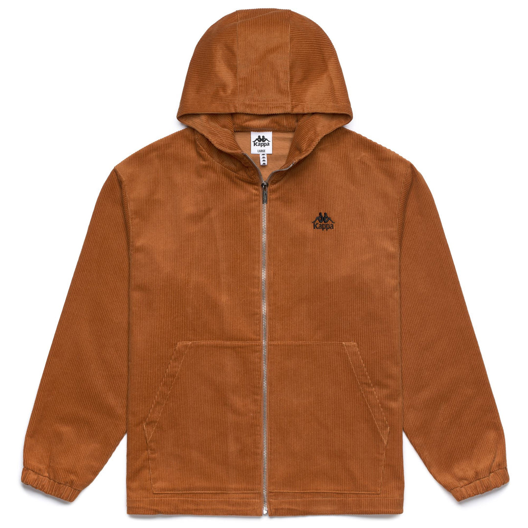 Men’s Brown Corduroy Hoodie main