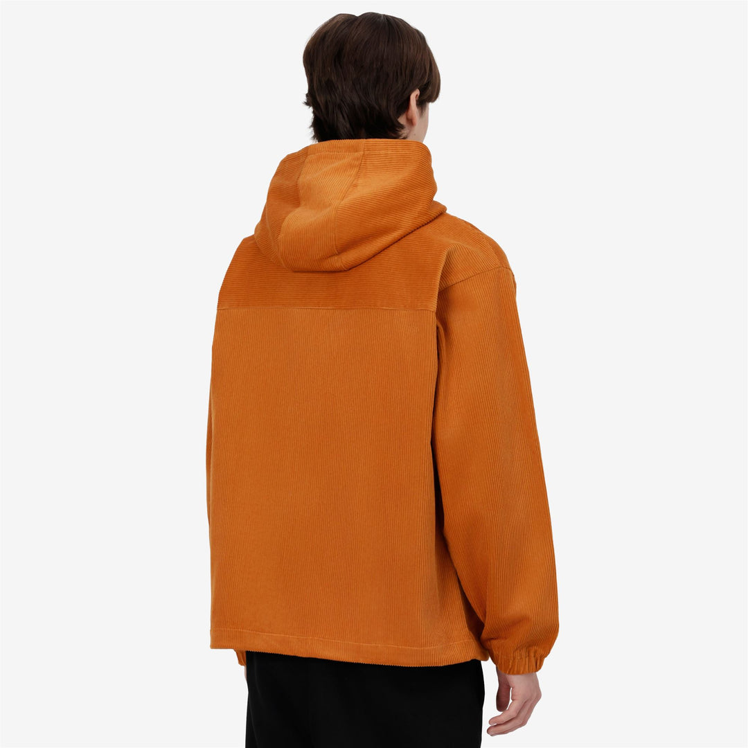 Men’s Brown Corduroy Hoodie main