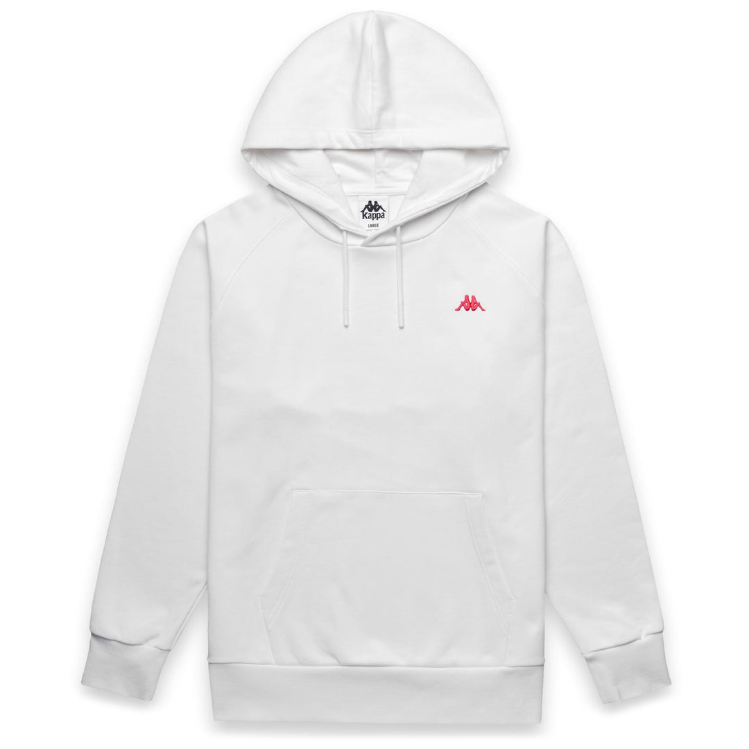 White Men's Oversize Sportswear Hoodie in French Terry main