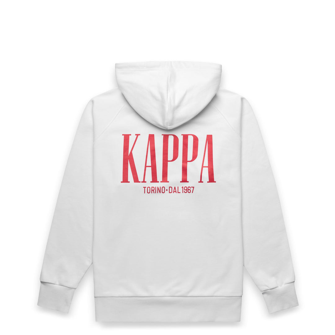 White Men's Oversize Sportswear Hoodie in French Terry main