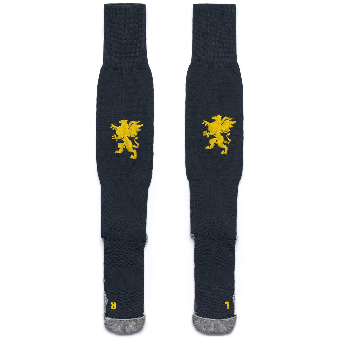 Grey Men's Knee High Sports Socks with Cushioning main