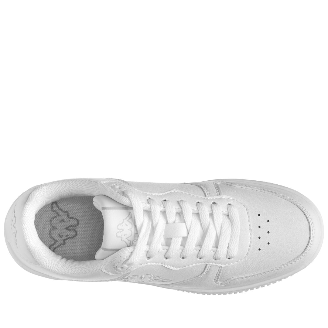 Grey Unisex Low Cut Walking Sneakers with Synthetic Upper main