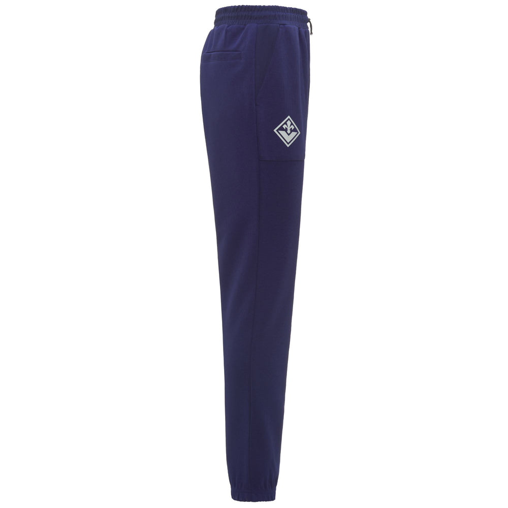 Blue Men's Slim Fit ACF Fiorentina Football Trousers 02