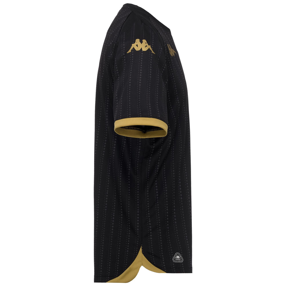 KOMBAT 2027 AWAY SPEZIA - Maglie Sportive - Camicia - Uomo - Black-Yellow Gold Rich 02