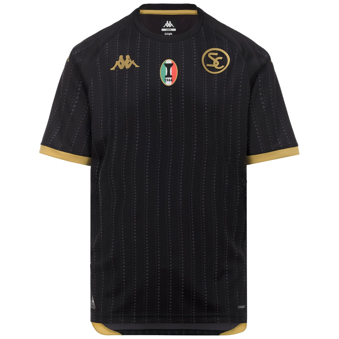 KOMBAT 2027 AWAY SPEZIA - Active Jerseys - Chemise - Homme - Black-Yellow Gold Rich main