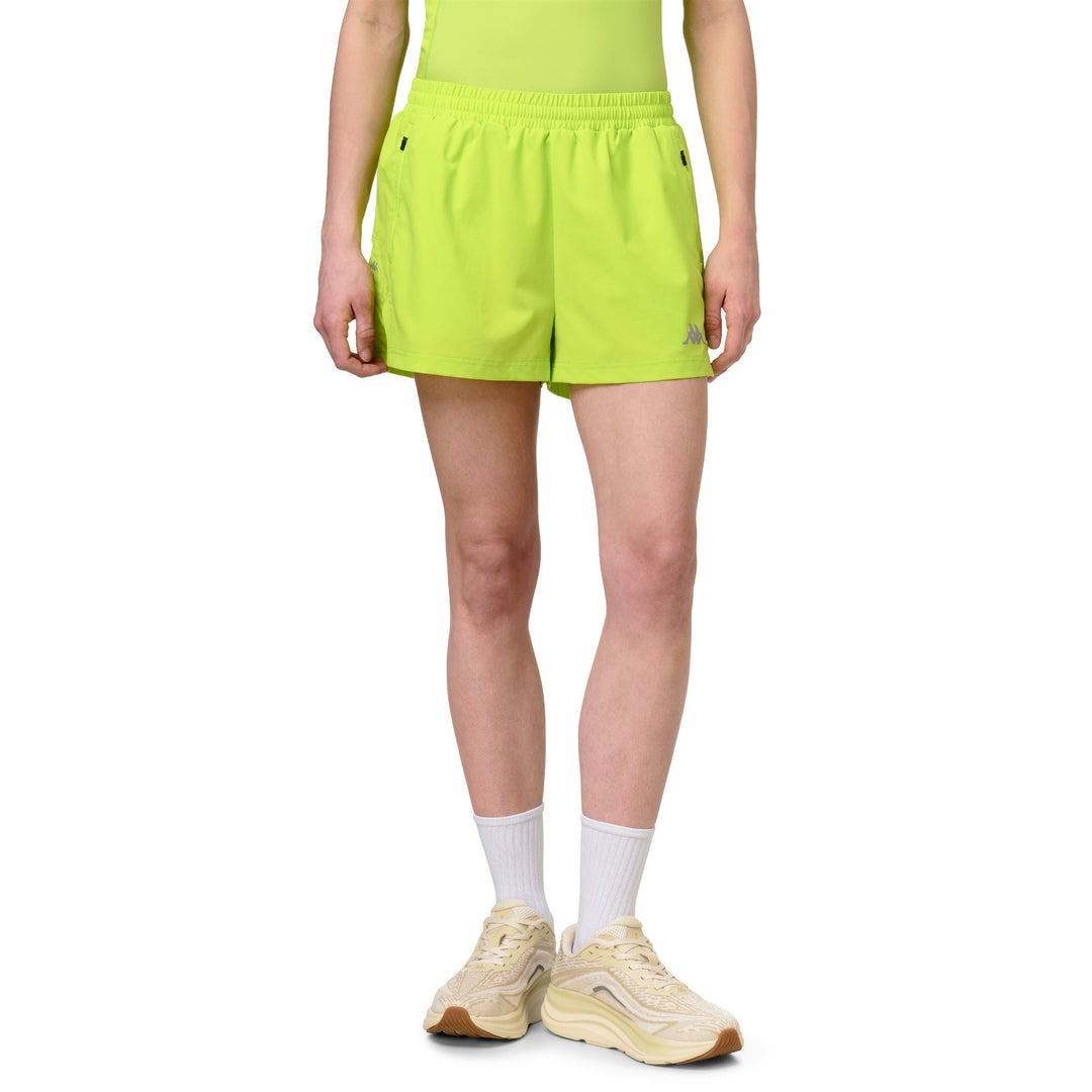 IFLER PRO - Shorts - Pantalones cortos deportivos - Mujer - Green Acid 01