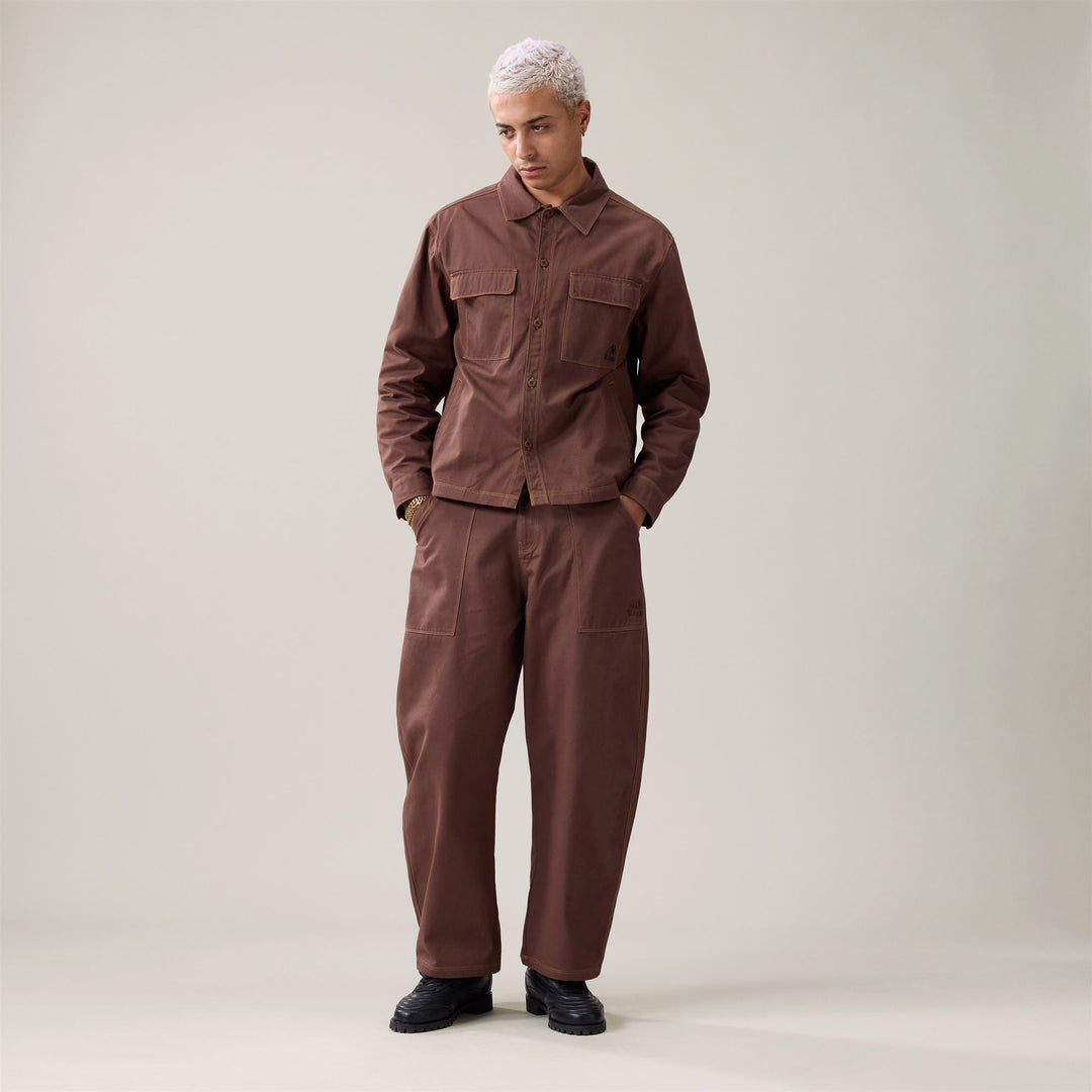 AUTHENTIC  OLIVIO - Surchemises - Surchemises - Homme - Brown Castagna main