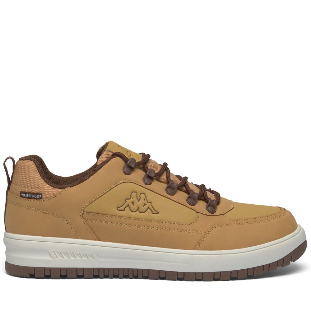 Brown Unisex Waterproof Low Cut Sneakers 02
