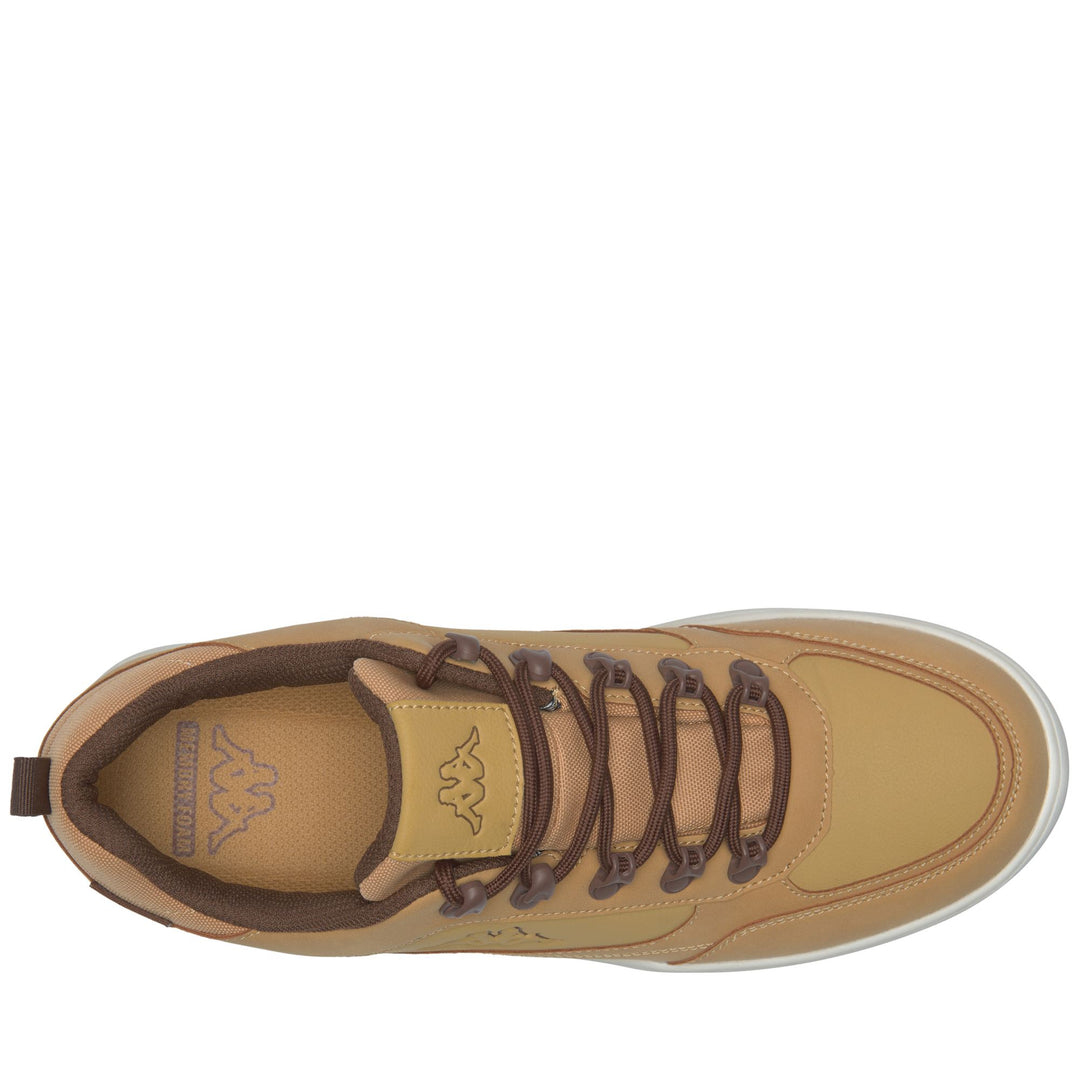 Sneakers basse unisex marroni impermeabili main