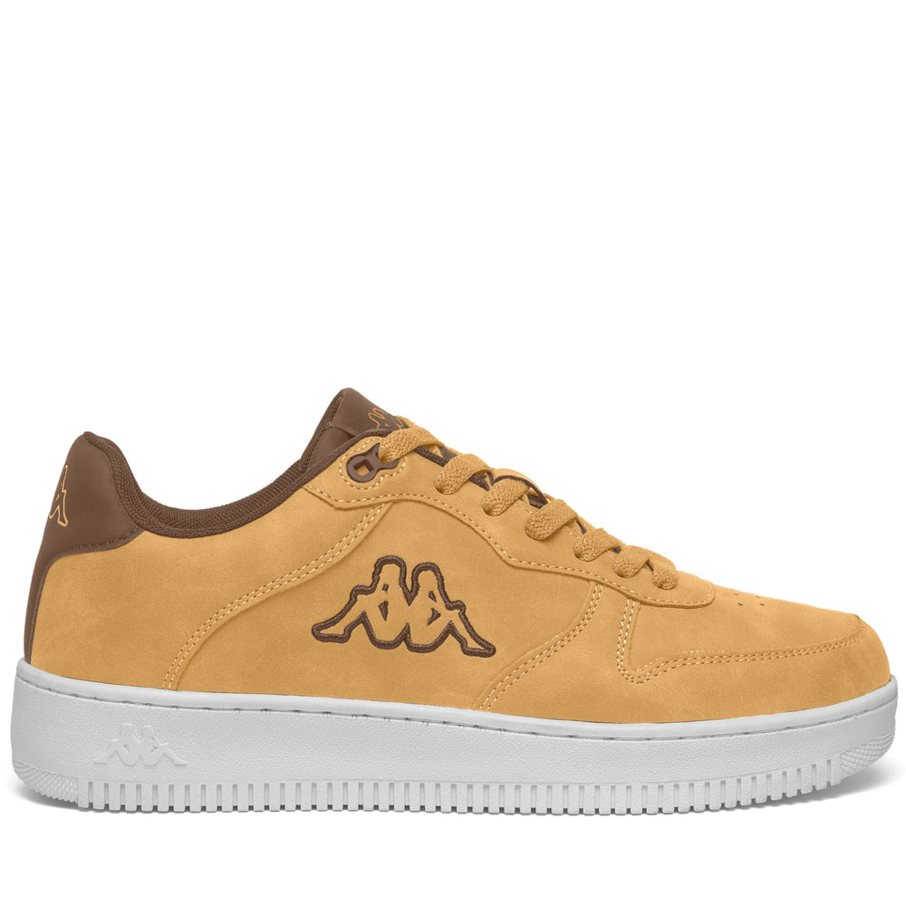 Brown Unisex Low Cut Sneakers with Rubber Outsole 02