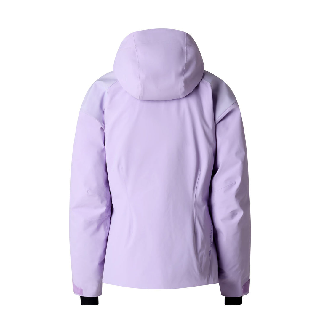Violet Women's Slim Fit Insulated Ski Jacket with Detachable Hood main