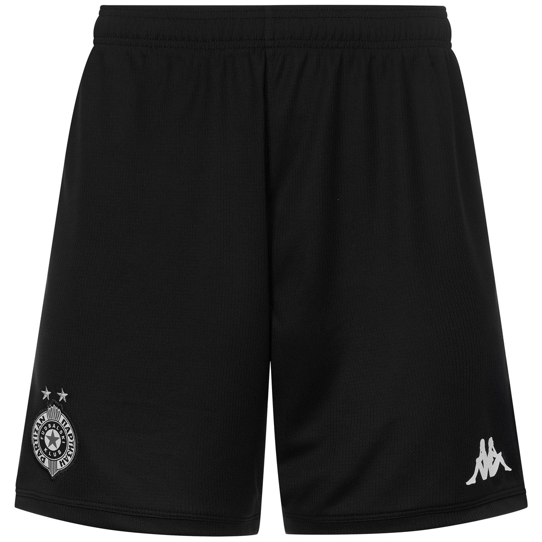 Pantalones cortos deportivos negros para hombre con tecnología de protección Hydro-Way. 01