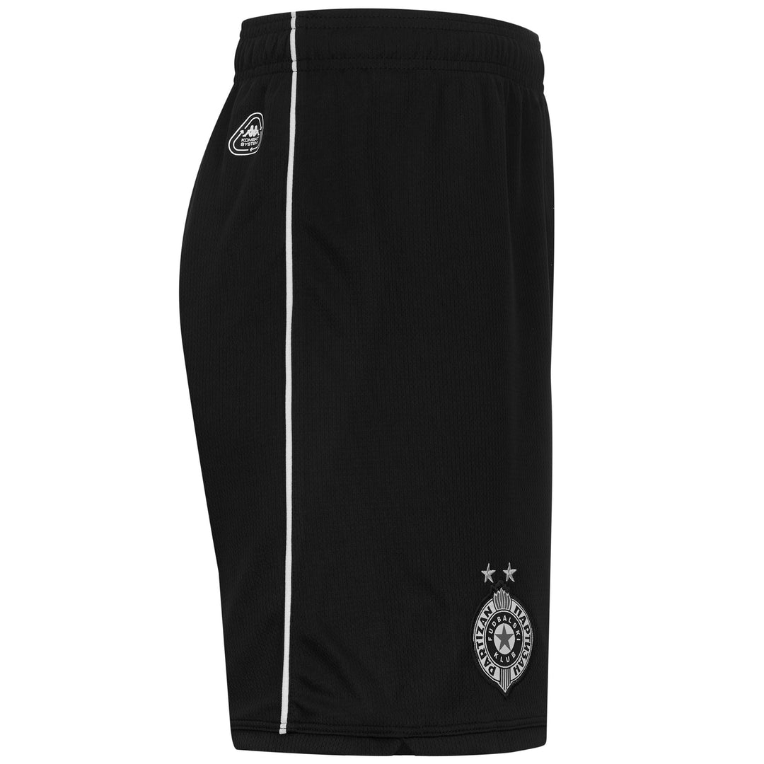 Pantalones cortos deportivos negros para hombre con tecnología de protección Hydro-Way. main
