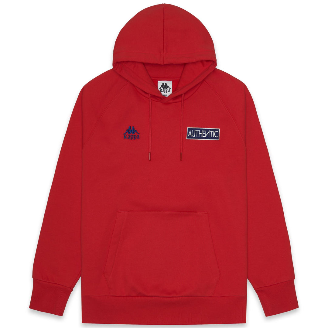 Red Men's Oversize Sportswear Fleece Hoodie main