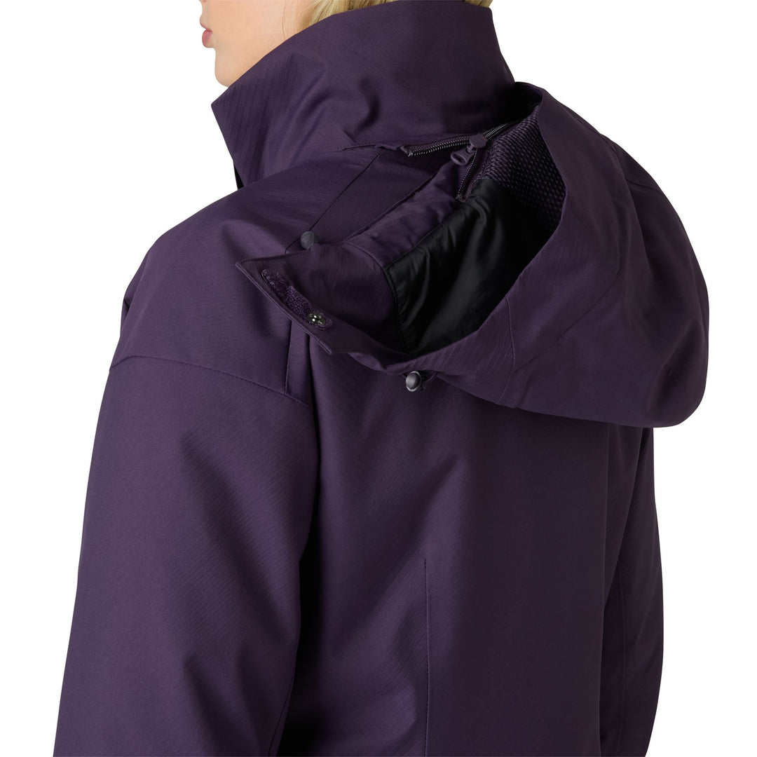 Violet Women's Slim Fit Insulated Ski Jacket with Waterproof Protection main