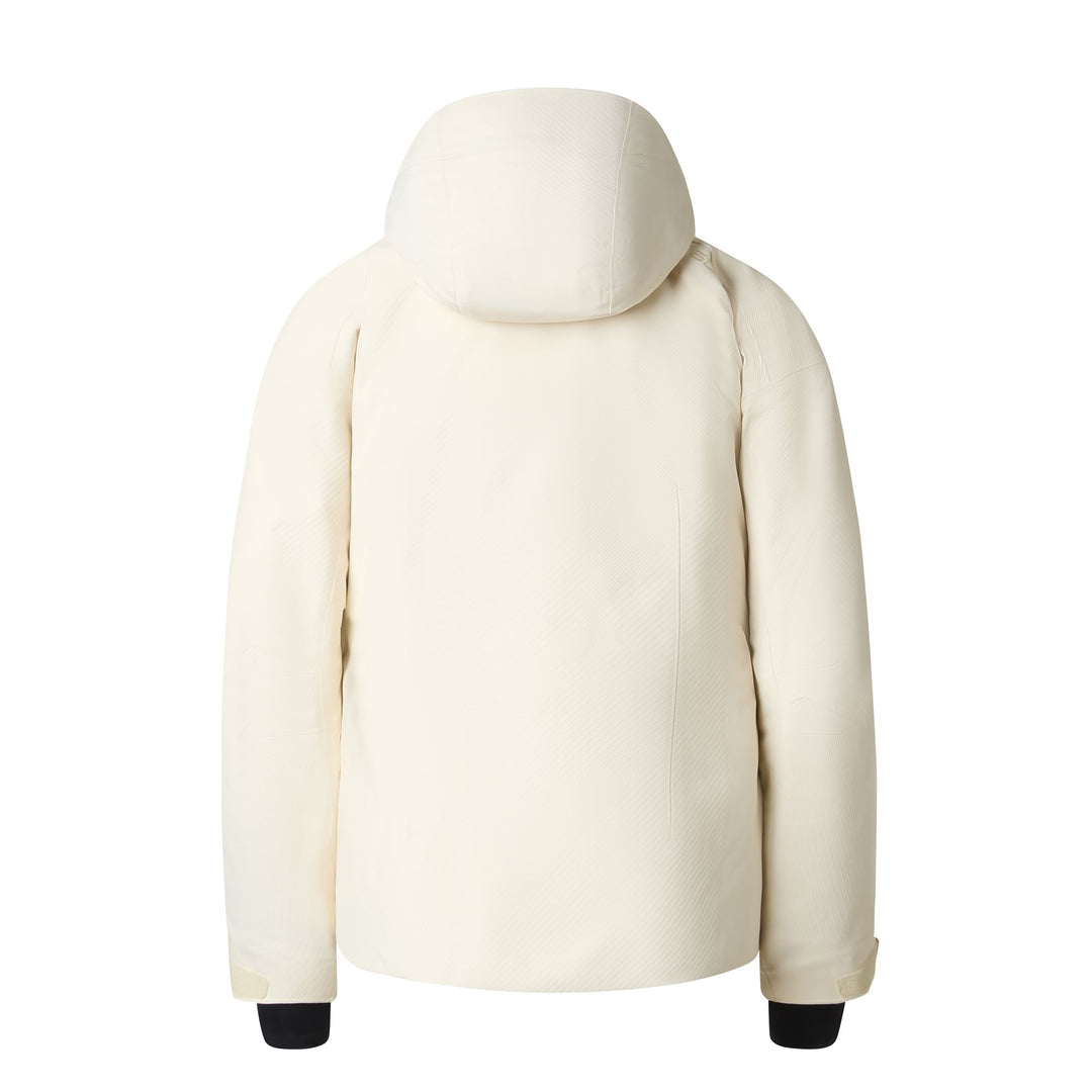 Beige Women's Slim Fit Insulated Ski Jacket with Advanced Features main