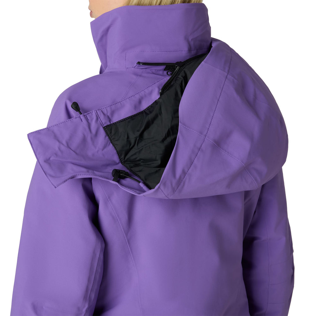 Violet Women's Slim Fit Insulated Ski Jacket with Weather Protection main