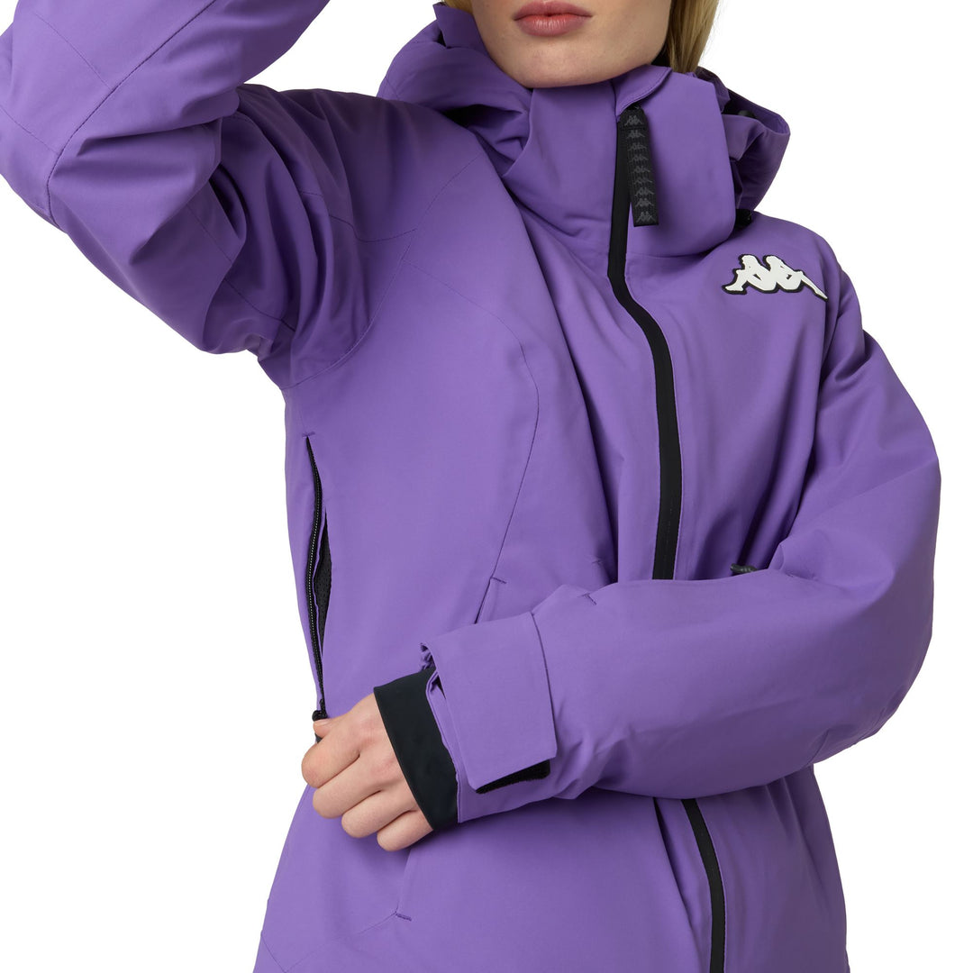 Violet Women's Slim Fit Insulated Ski Jacket with Weather Protection main
