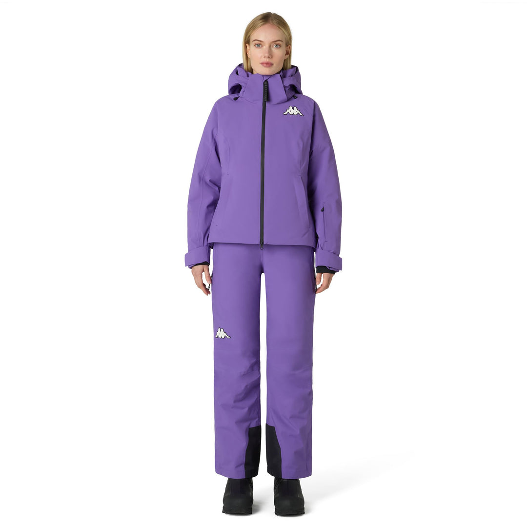 Violet Women's Slim Fit Insulated Ski Jacket with Weather Protection main