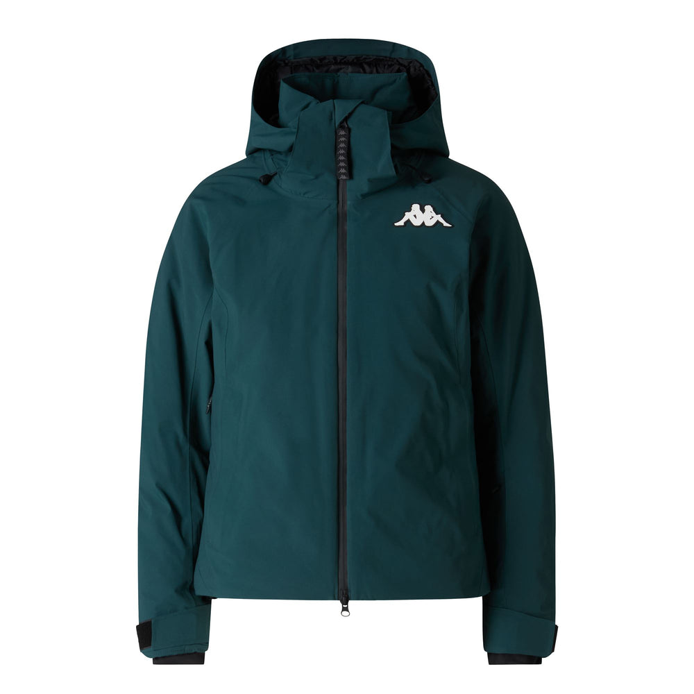 Blue Women's Slim Fit Insulated Ski Jacket with Waterproof Protection 02