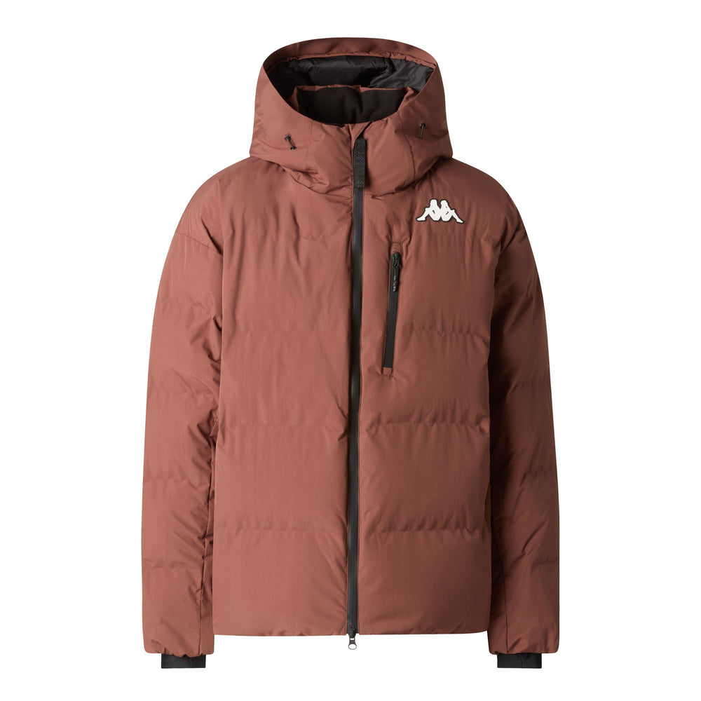 Brown Men's Insulated Regular Fit Ski Jacket with Waterproof Protection 02