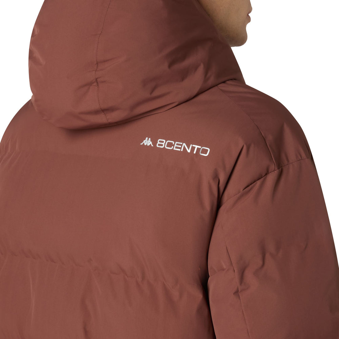 Brown Men's Insulated Regular Fit Ski Jacket with Waterproof Protection main