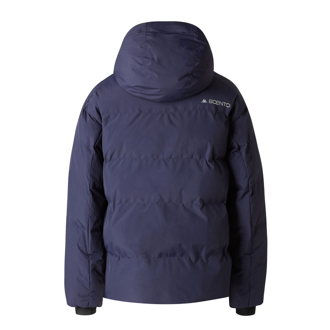 Blue Men's Insulated Ski Jacket with Waterproof Protection main