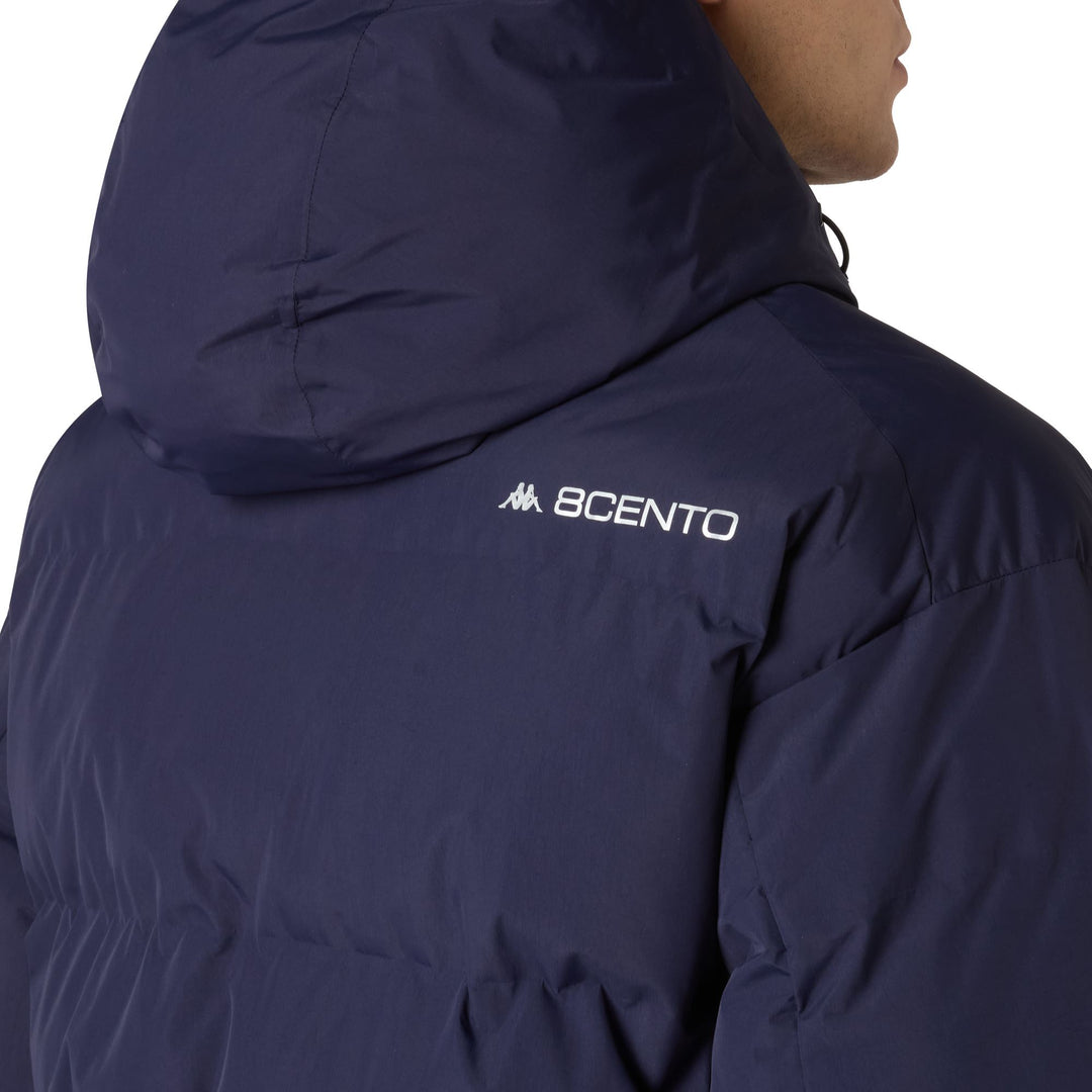Blue Men's Insulated Ski Jacket with Waterproof Protection main