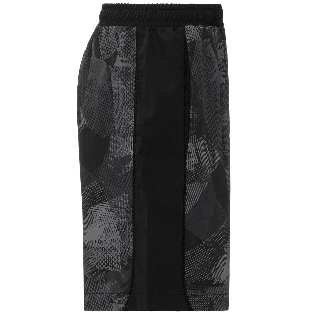 Black Men's Regular Fit Padel Shorts in Stretch Fabric main