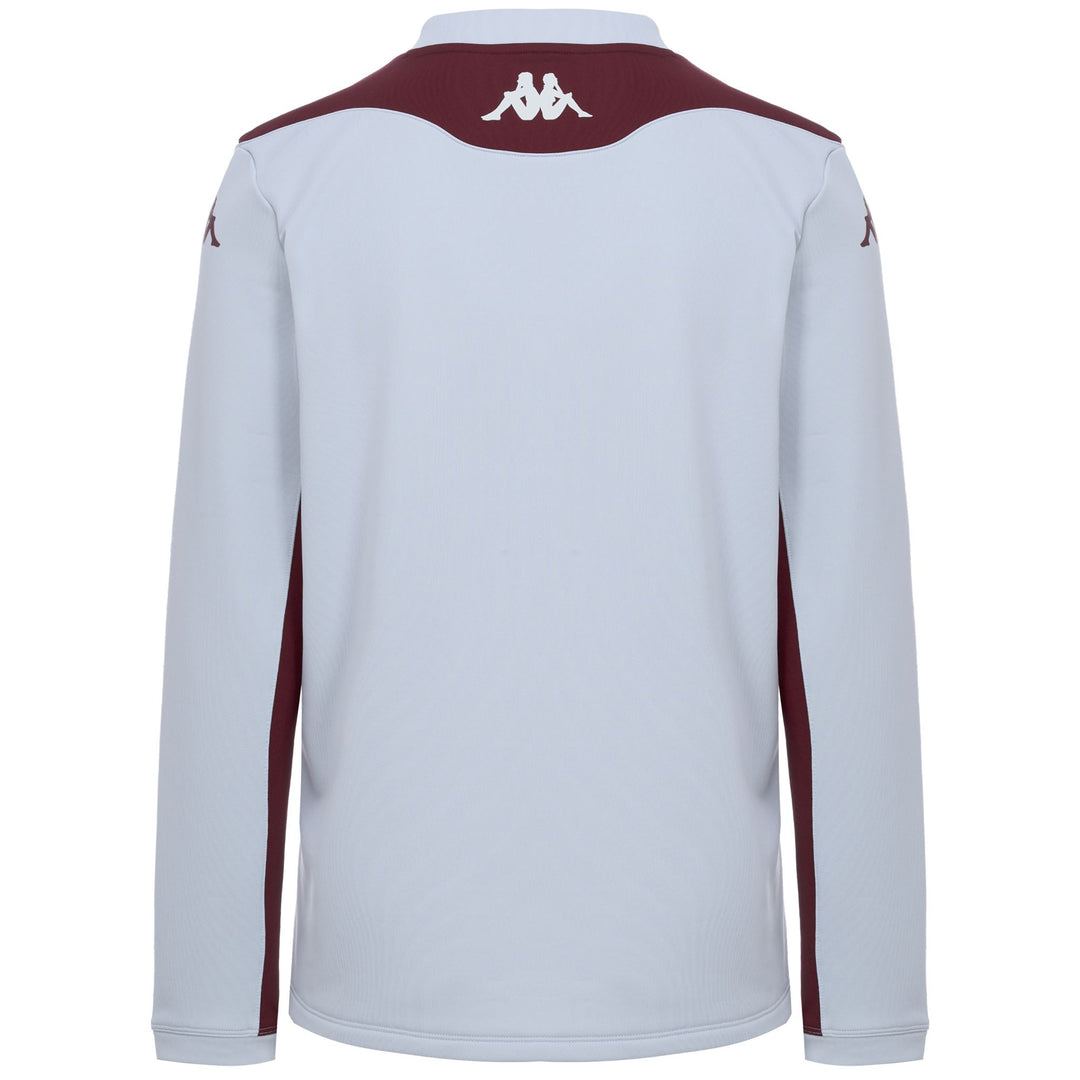 MUZIRA PRO 2 UBB - Pile - Maglione - Uomo - Grey Dawn-Bordeaux main