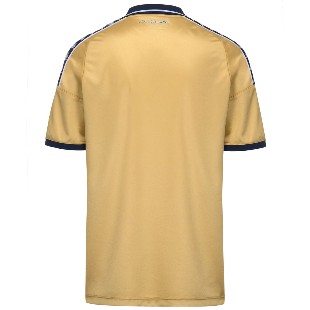 Yellow and Blue Men's FC Versailles Soccer Game Shirt main