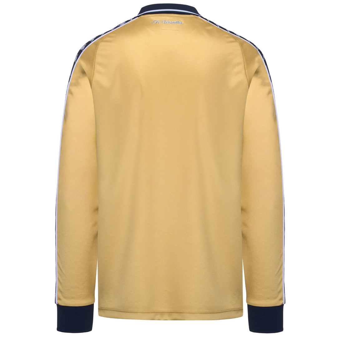 Yellow Men's FC Versailles Football Shirt in Jacquard Fabric main