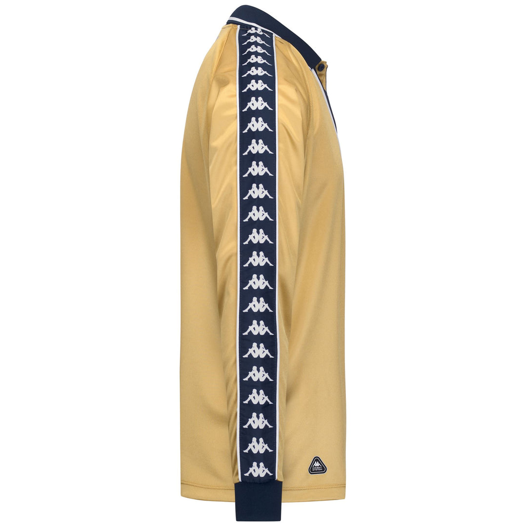 Yellow Men's FC Versailles Football Shirt in Jacquard Fabric main