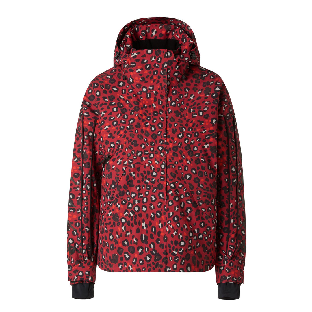 Red Women's Oversized Ski Jacket with Thermolite Insulation main