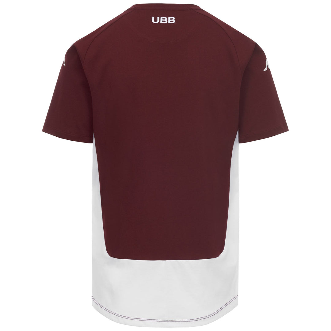 MILLADO 2 UBB - T-Shirts & Top - T-Shirt - Man - Bordeaux-White main