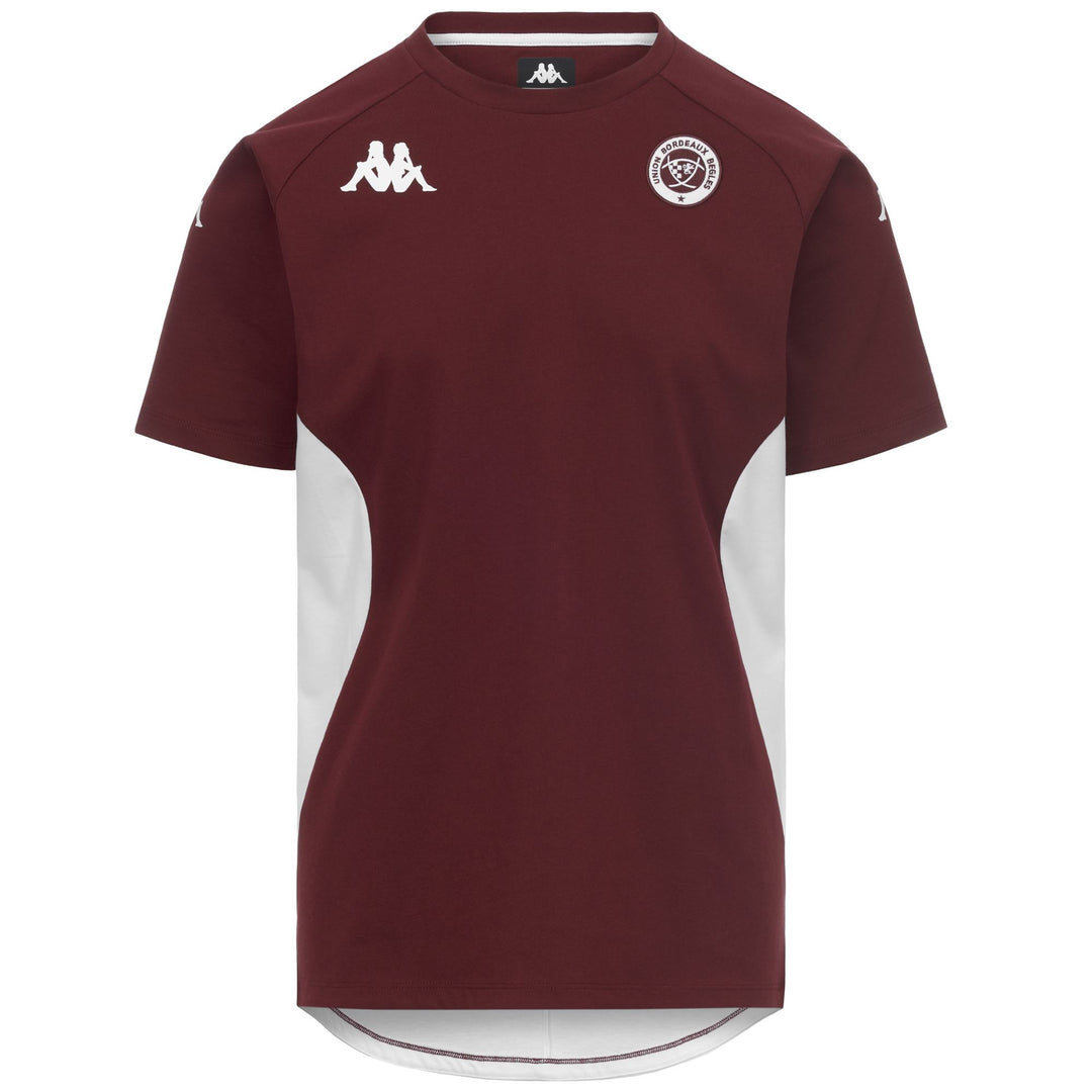 T-shirt de rugby blanc pour homme, coupe ajustée, en jersey recyclé 01
