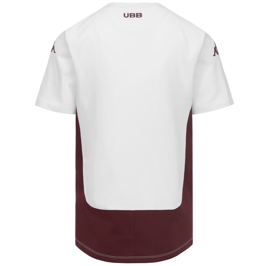MILLADO 2 UBB - T-shirts & Tops - T-Shirt - Homme - White-Bordeaux main