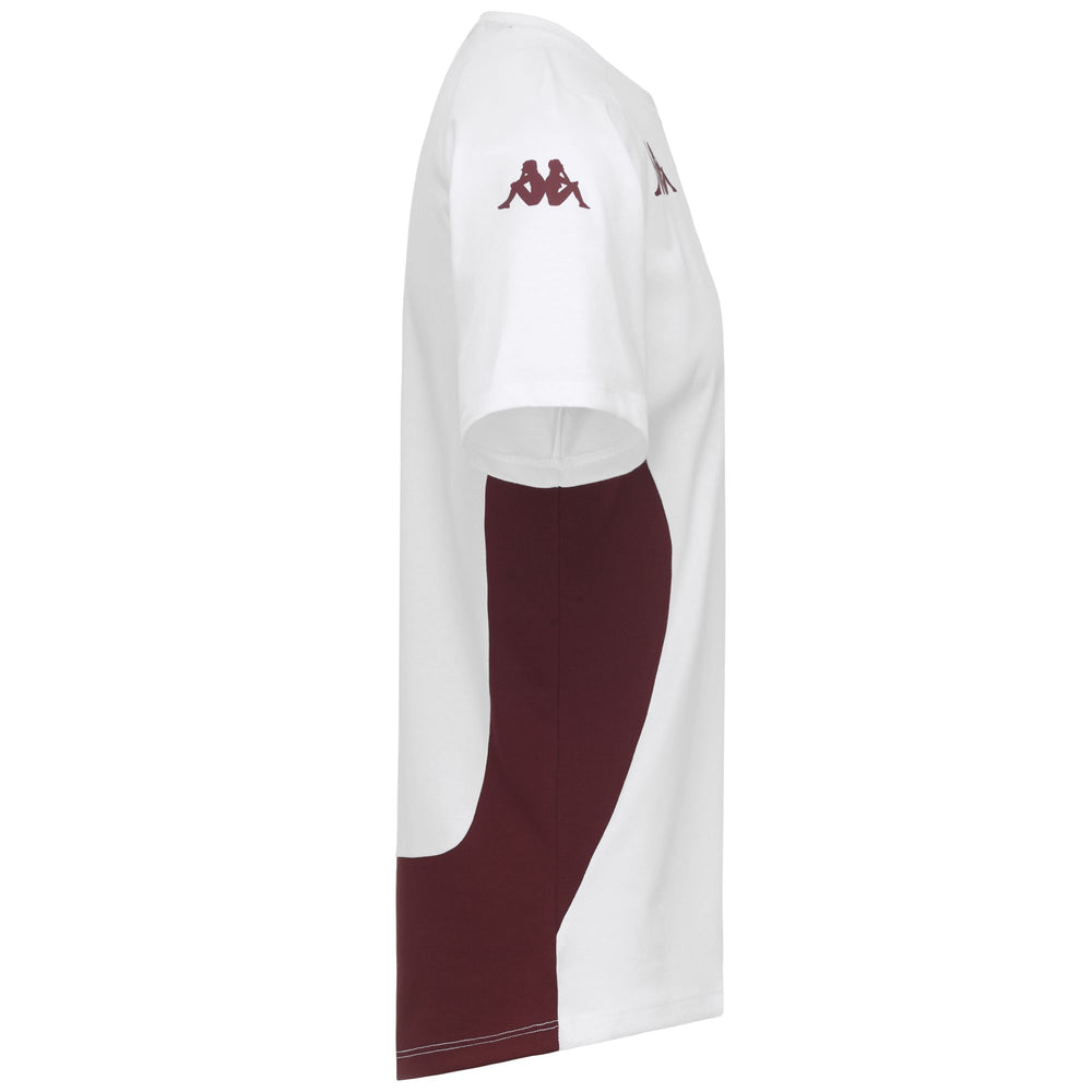 MILLADO 2 UBB - T-Shirts & Top - T-Shirt - Man - White-Bordeaux 02