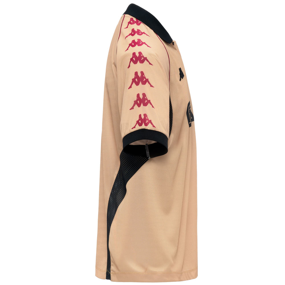 Beige Men's Oversized Active Jersey with Printed Graphics 02