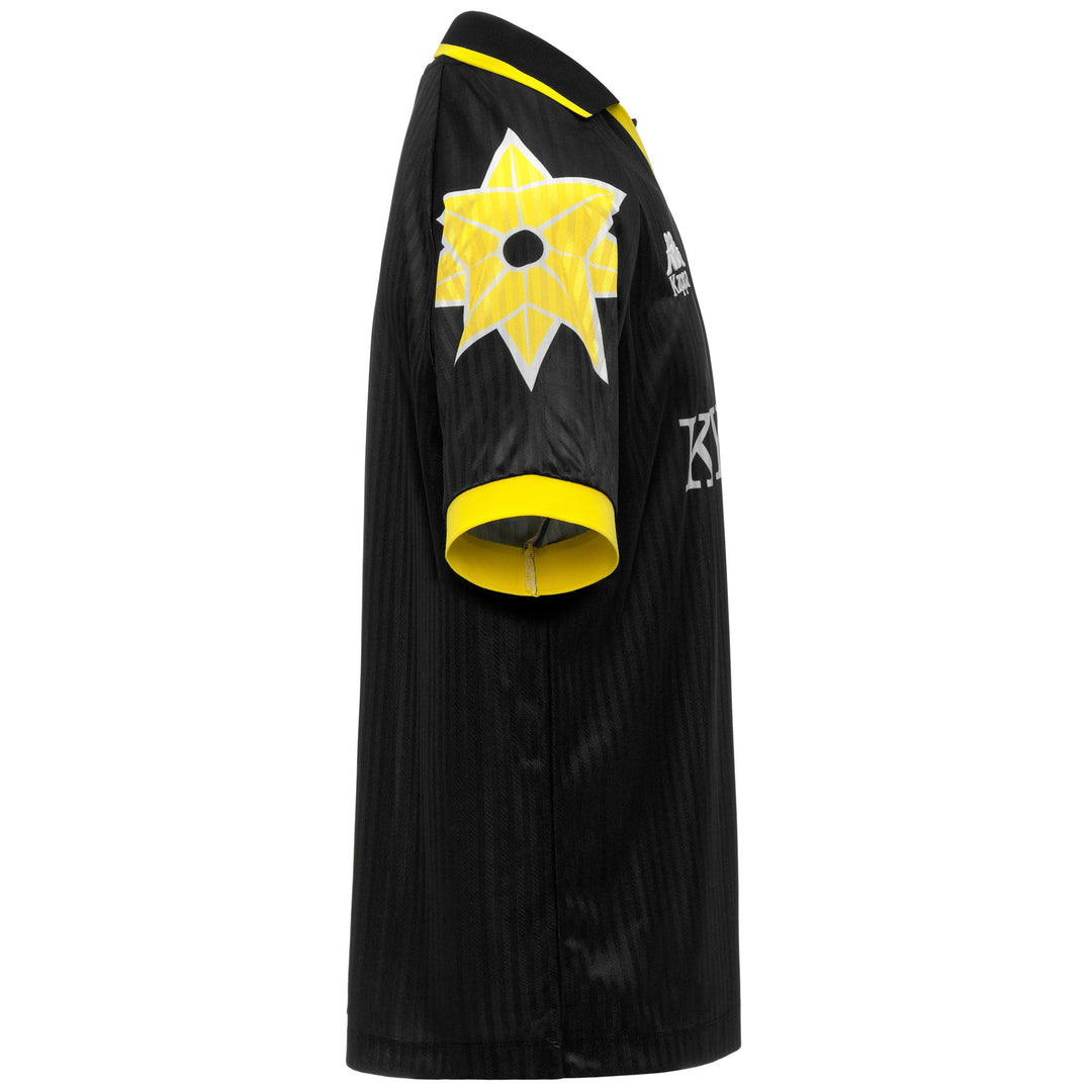 Black and Yellow Mustard Men's Oversized Anime Sportswear T-Shirt main