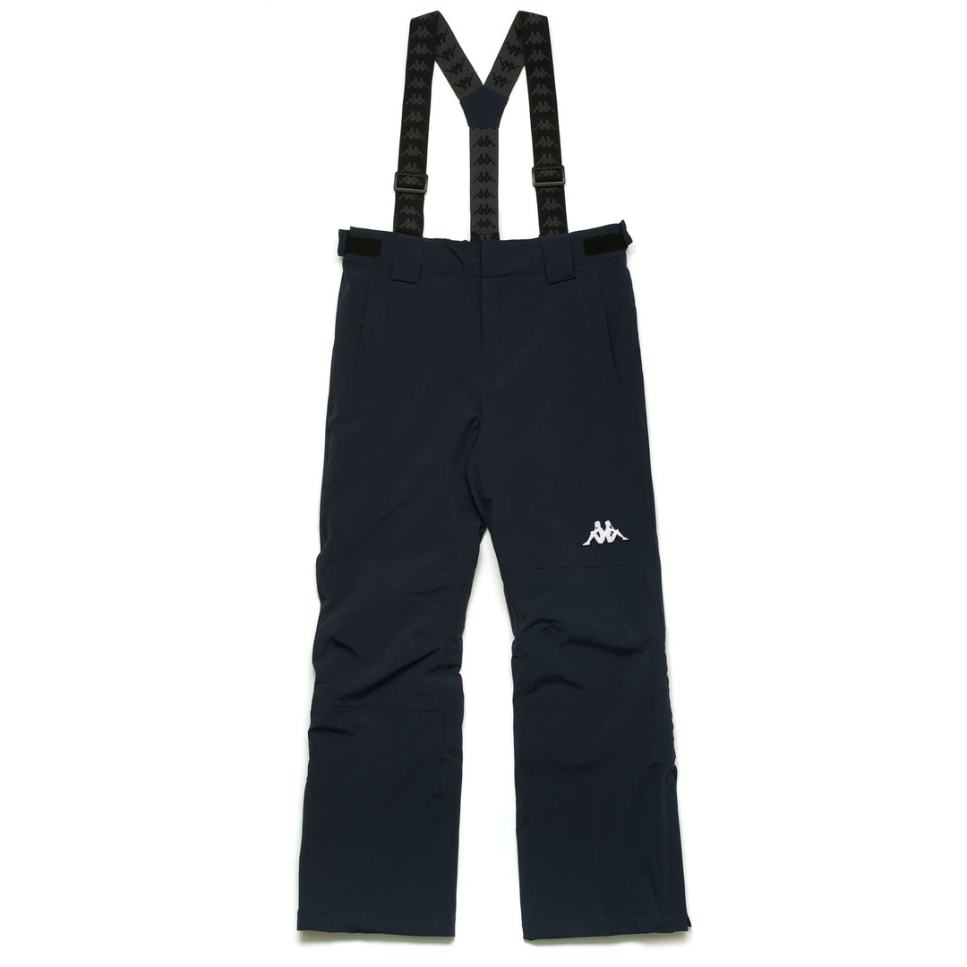 Pantaloni da Sci Bambini Blu con Imbottitura Impermeabile 01