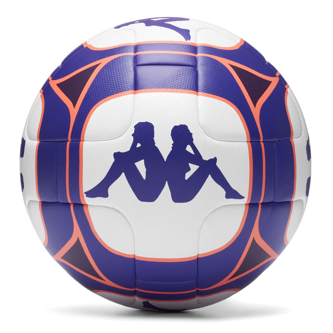 White Unisex Soccer Training Ball with Hybrid Construction main