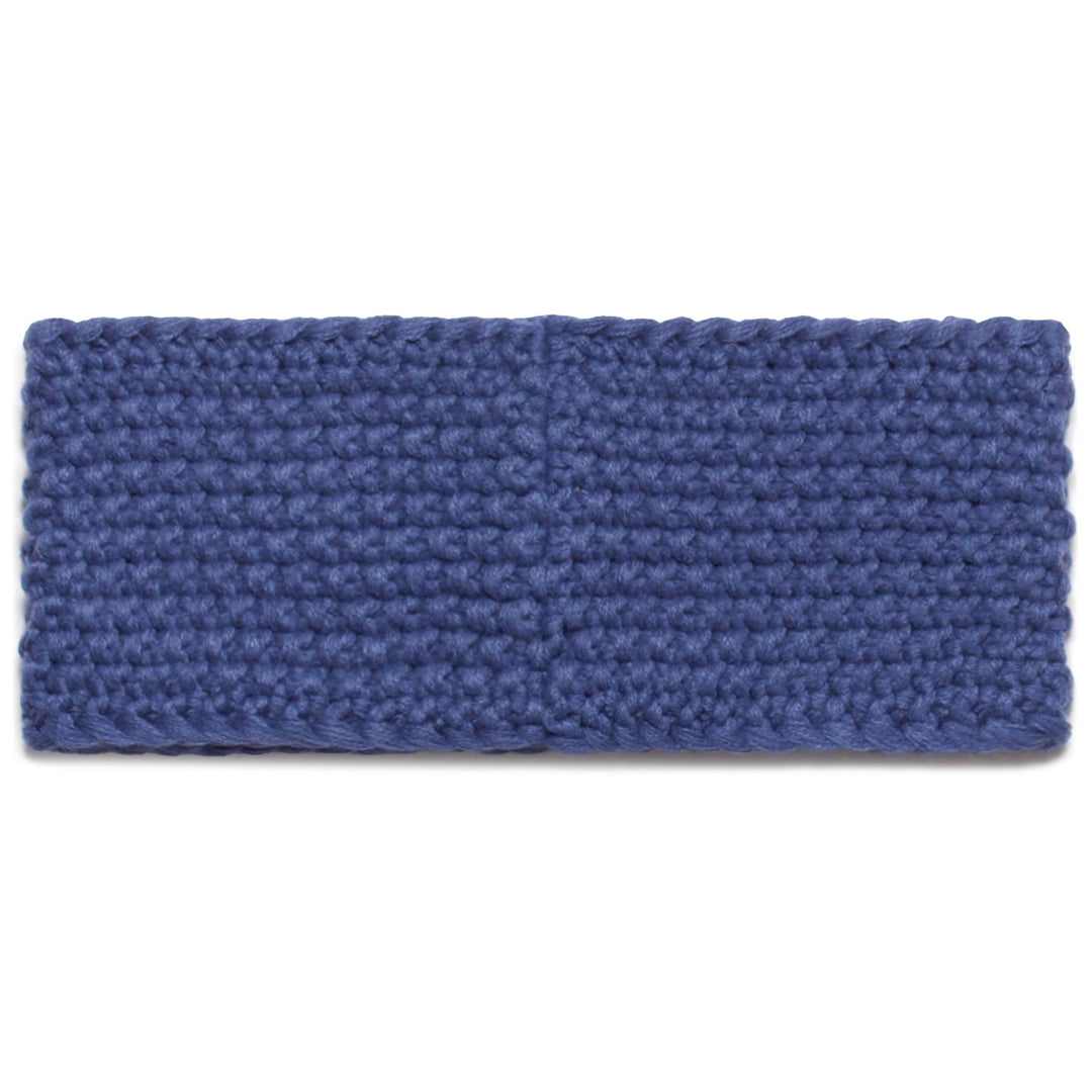 Bonnet de ski unisexe bleu avec doublure en tissu polaire main